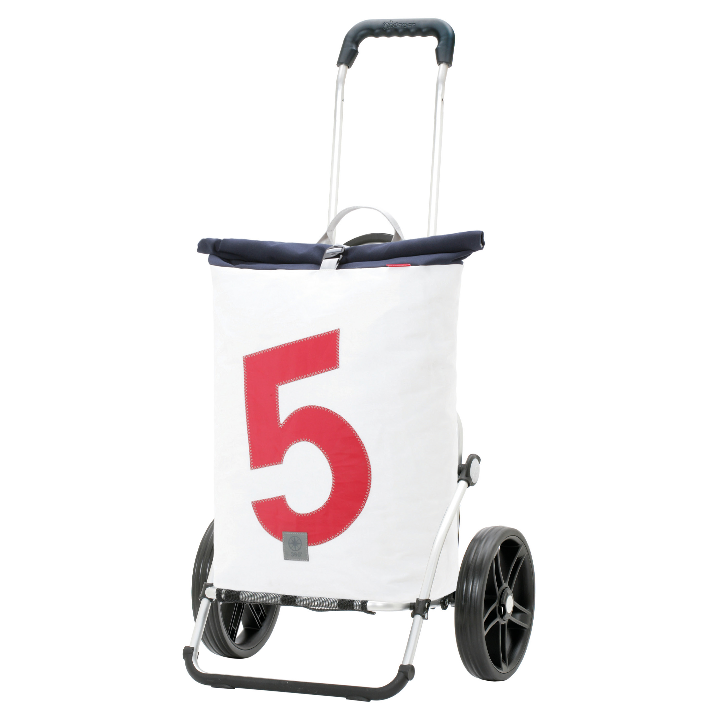 Andersen Shopper Royal Shopper mit Doppelspeichenrad mit Tasche Steg