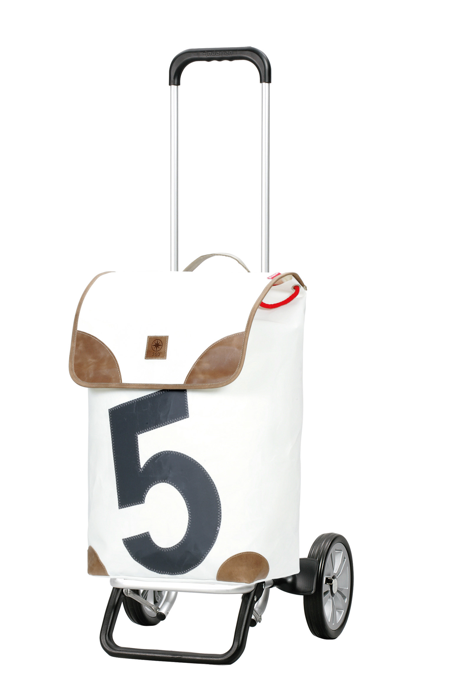 Andersen Alu Star Shopper mit Tasche 360° Grad in Lee oder