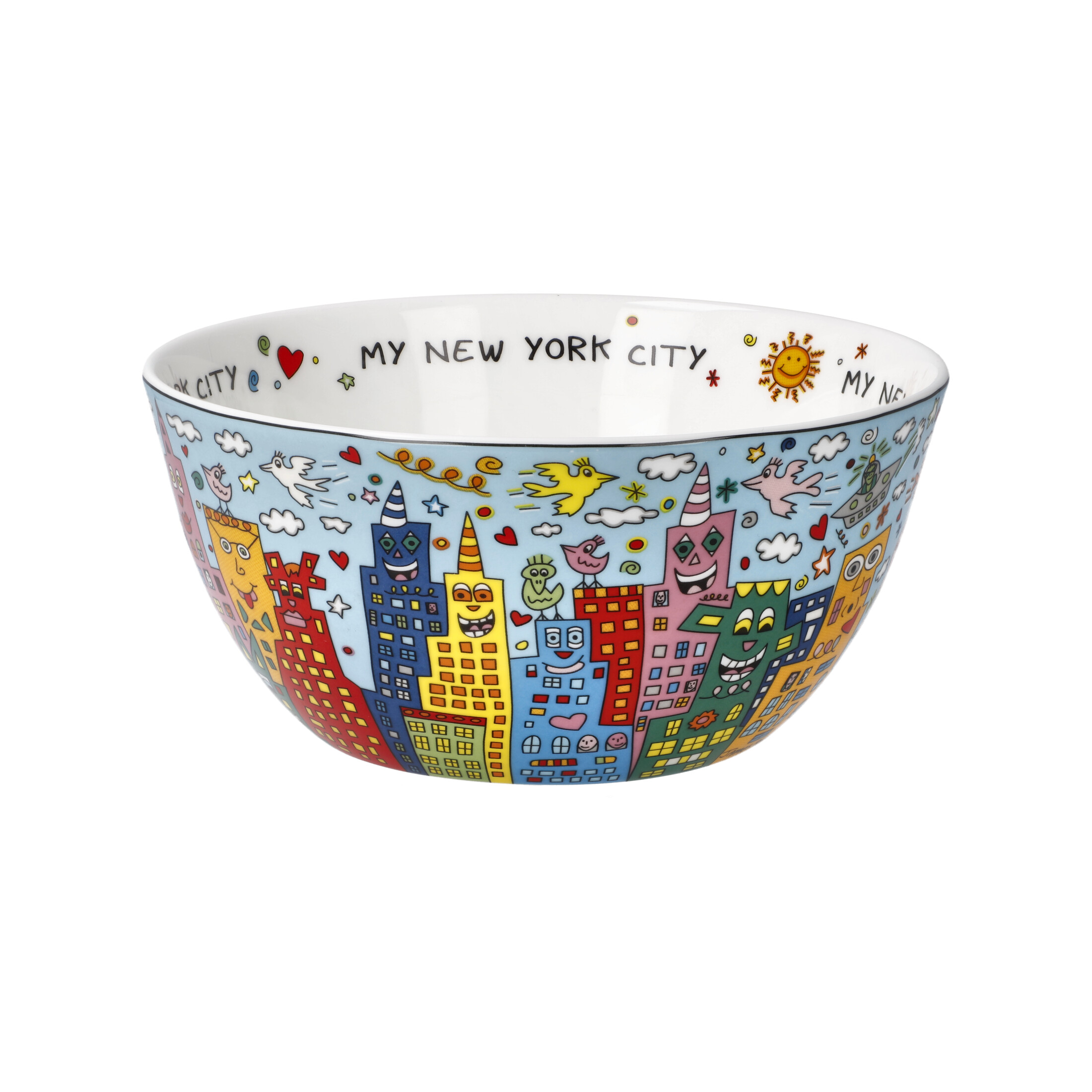 JAMES RIZZI Schale - My New York City Day - POP ART  