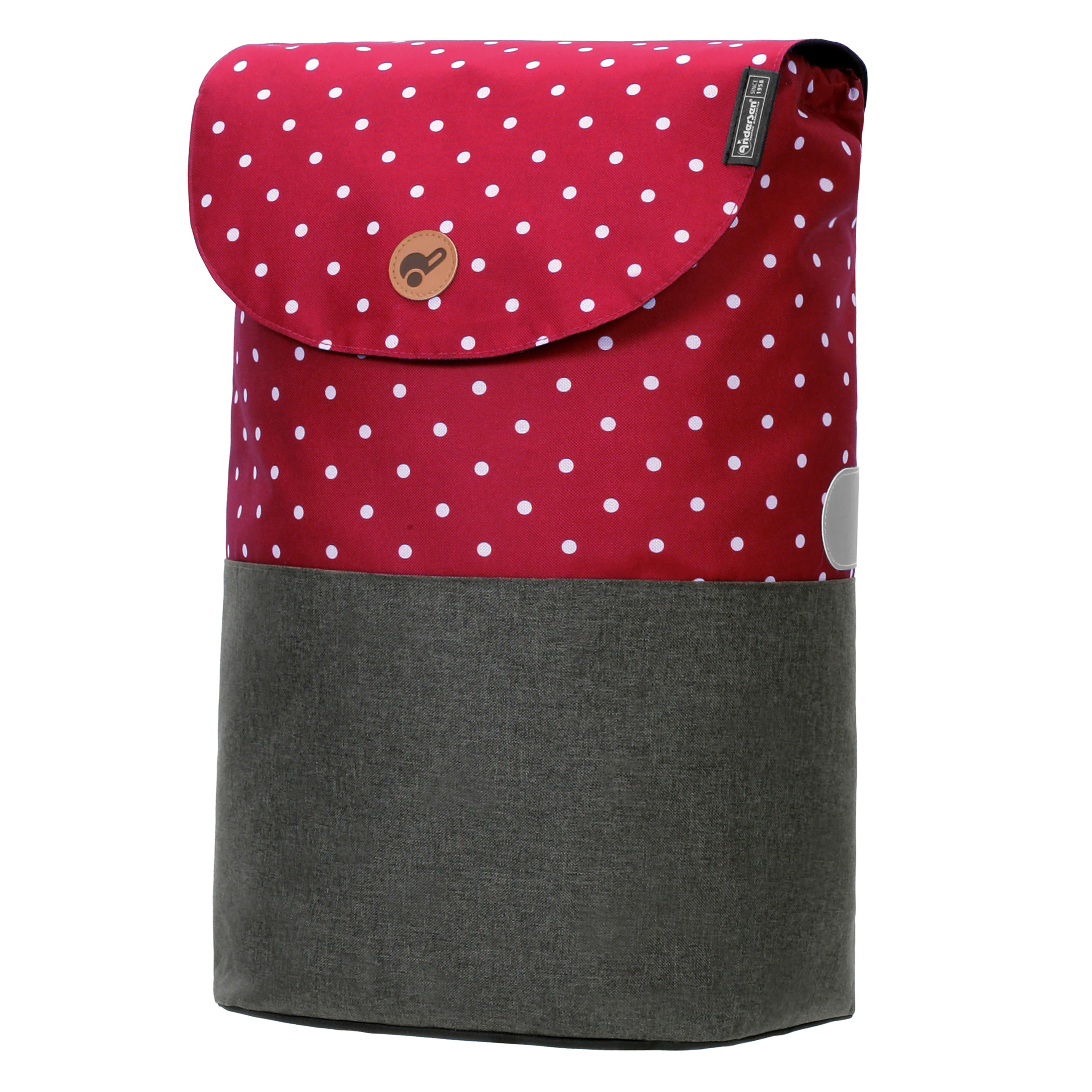 Andersen  Shopper Tasche Duko in Rot oder Schwarz