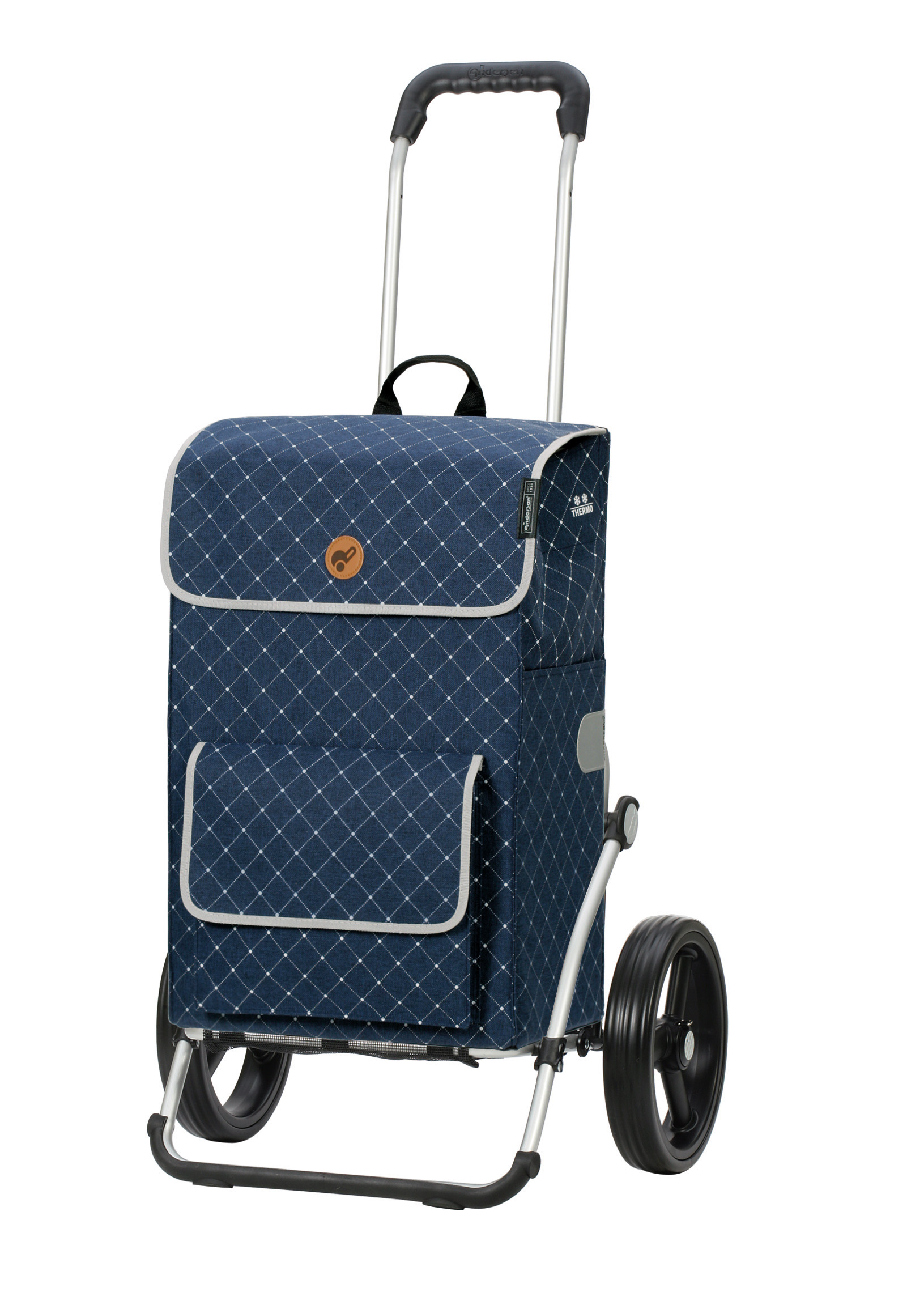 Andersen Shopper Royal Shopper 3 Speichenrad mit Tasche Tamo in Anthrazit oder Blau  