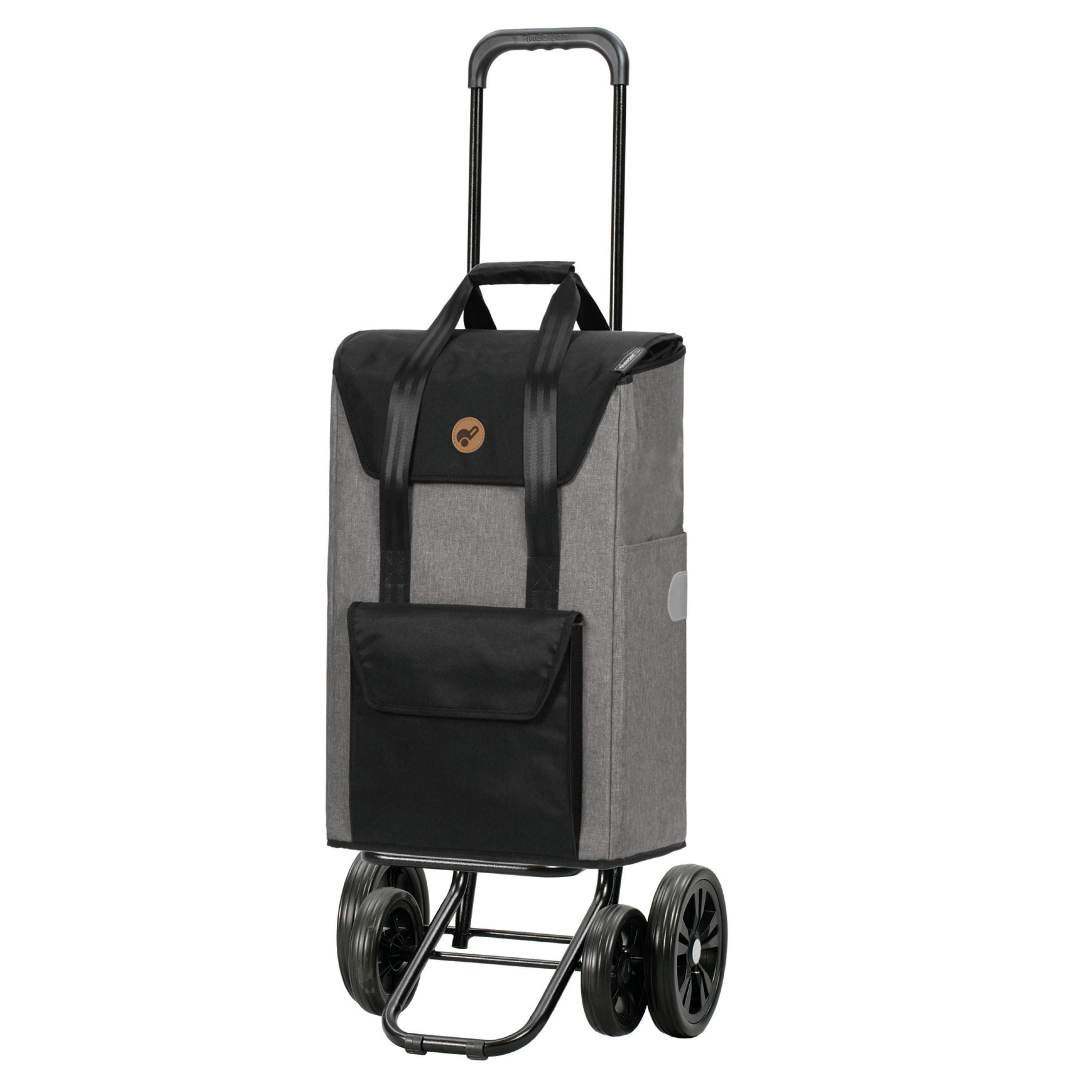 Andersen Quattro Shopper mit Tasche Senta 2.0 in Grau oder Schwarz